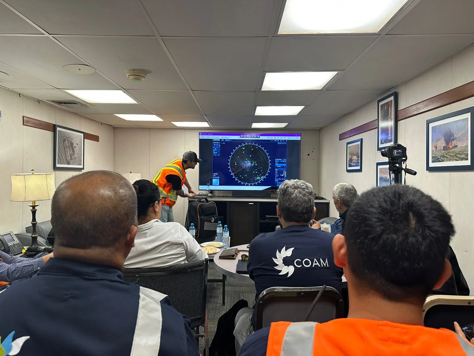 Capacitación en el uso del radar OSD